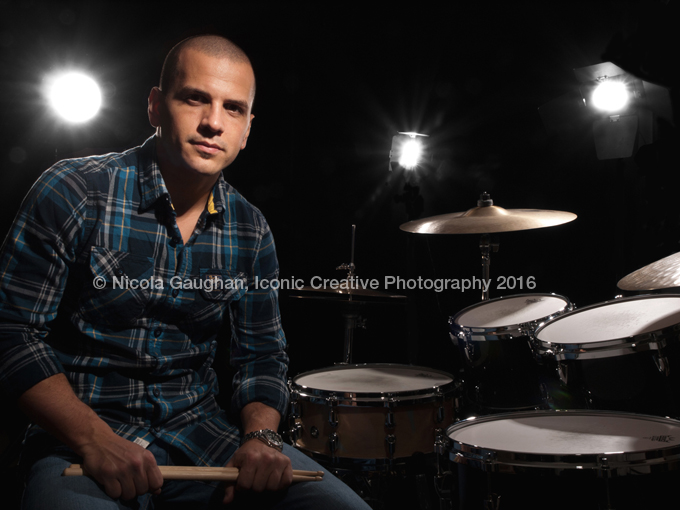 Antoine - West end drummer photo