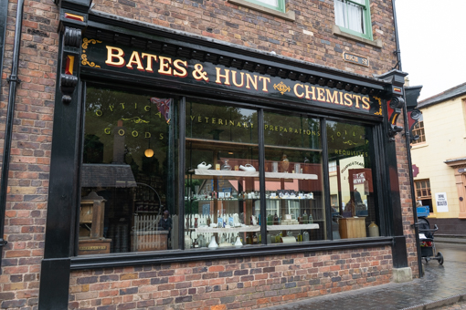 The chemists at Blists Hill Victorian Village