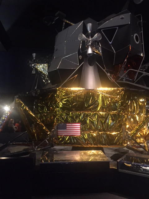 The Moon lander at the Science Museum