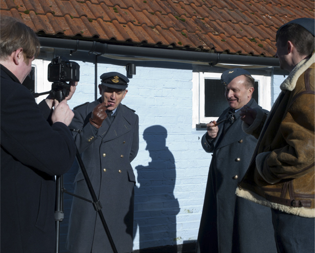 What did you do in the war Grandad? behind the scenes with the WW2 RAF re-enactors