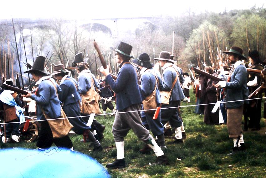 Battle of Brentford civil war re-enactment